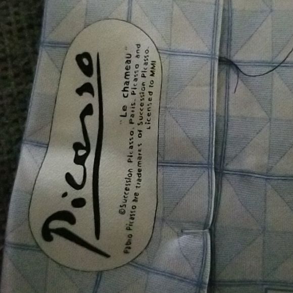 Pierre Balmain & Picasso Mens Silk Neck Ties 3! - Picture 9 of 11